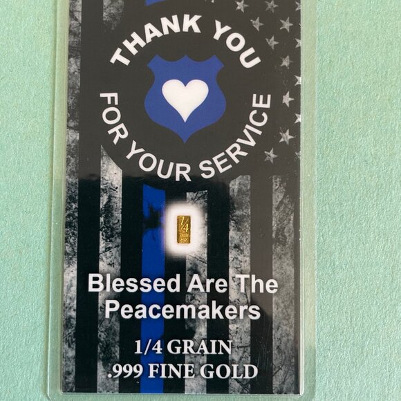 1/4 Grain Pure Gold - Benchmark Fine pure 24K .999 Gold - Picture 5 of 8